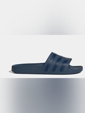 NWT- Navy Adidas Adilette Men’s Aqua  Slides 5 Men's & 6 Women's
